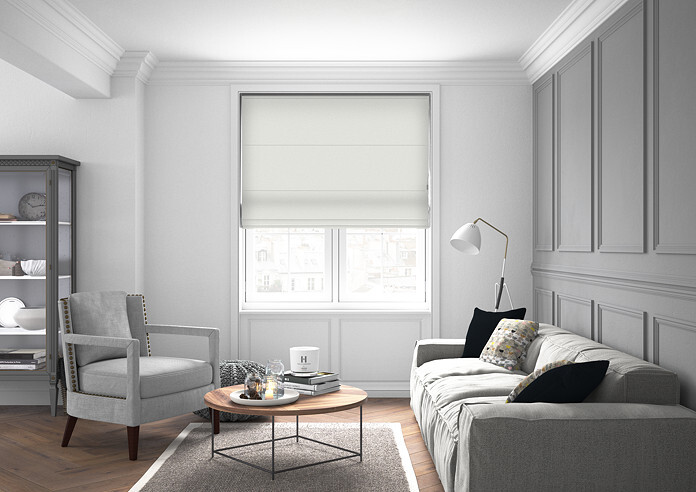Oslo, Silver - Twist&Fit Roman Blind - Image 5